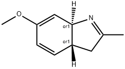 3H-Indole,3a,7a-dihydro-6-methoxy-2-methyl-,(3aR,7aS)-rel-(9CI) Struktur