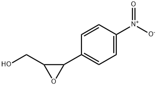 Oxiranemethanol,3-(4-nitrophenyl)-(9CI) Struktur