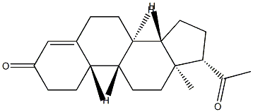 (10α)-Progesterone Struktur