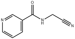 3-Pyridinecarboxamide,N-(cyanomethyl)-(9CI) Struktur