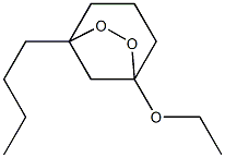 6,7-Dioxabicyclo[3.2.1]octane,1-butyl-5-ethoxy-(9CI) Struktur