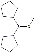 Borinic acid, dicyclopentyl-, methyl ester (6CI,9CI) Struktur