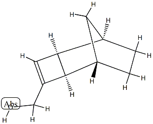 Tricyclo[4.2.1.02,5]non-3-ene-3-methanol, (1R,2S,5S,6S)-rel- (9CI) Struktur