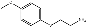 2-[(4-methoxyphenyl)thio]ethanamine(SALTDATA: FREE) Struktur