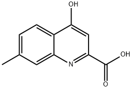 2-Quinolinecarboxylicacid,4-hydroxy-7-methyl-(9CI) Struktur