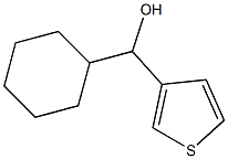 α-Cyclohexyl-3-thiophenemethanol Struktur