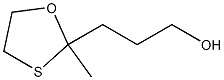 2-Methyl-1,3-oxathiolane-2-(1-propanol) Struktur