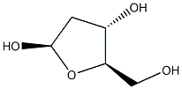 2-Deoxy-β-D-ribofuranose Structure