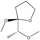 Furan, tetrahydro-2-methoxy-2-[(1R)-1-methoxyethyl]-, (2S)-rel- (9CI) Struktur