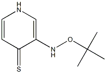 4-Pyridinethiol,3-[(1,1-dimethylethoxy)amino]-(9CI) Struktur