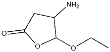 2(3H)-Furanone,4-amino-5-ethoxydihydro-(9CI) Struktur