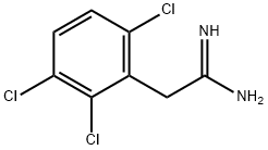 2-(2,3,6-trichlorophenyl)acetamidine Struktur