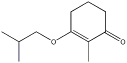 2-Cyclohexen-1-one,2-methyl-3-(2-methylpropoxy)-(9CI) Struktur