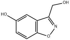 1,2-Benzisoxazole-3-methanol,5-hydroxy-(9CI) Struktur