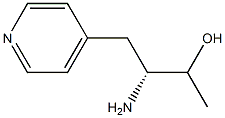 4-Pyridinepropanol,-bta--amino--alpha--methyl-,(-bta-R)-(9CI) Struktur