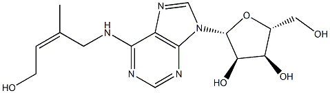 norzeatin riboside Struktur