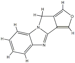 10H-Furo[3,4:3,4]pyrrolo[1,2-a]benzimidazole(9CI) Struktur