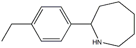 1H-Azepine,2-(4-ethylphenyl)hexahydro-(9CI) Struktur