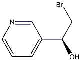 3-Pyridinemethanol,-alpha--(bromomethyl)-,(-alpha-S)-(9CI) Struktur