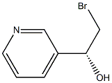 3-Pyridinemethanol,-alpha--(bromomethyl)-,(-alpha-R)-(9CI) Struktur