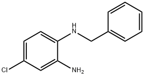 N*1*-BENZYL-4-CHLORO-BENZENE-1,2-DIAMINE Struktur