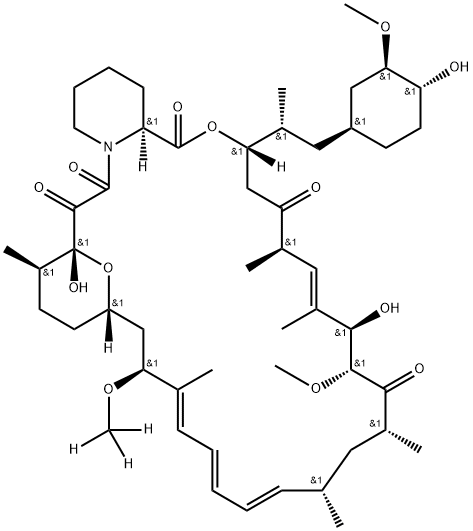 SiroliMus-D3/ RapaMycin-D3 Struktur