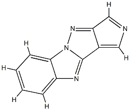 Pyrrolo[3,4:3,4]pyrazolo[1,5-a]benzimidazole (9CI) Struktur