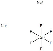 disodium hexafluorosilicon Struktur