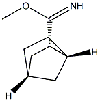 Bicyclo[2.2.1]heptane-2-carboximidic acid, methyl ester, (1R,2S,4S)-rel- (9CI) Struktur