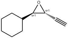 Oxirane, 2-cyclohexyl-3-ethynyl-, (2R,3R)-rel- (9CI) Struktur