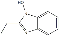 1H-Benzimidazole,2-ethyl-1-hydroxy-(9CI) Struktur