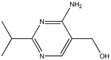 5-Pyrimidinemethanol,4-amino-2-(1-methylethyl)-(9CI) Struktur