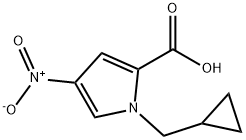 1H-Pyrrole-2-carboxylicacid,1-(cyclopropylmethyl)-4-nitro-(9CI) Struktur