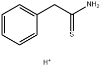 Benzeneethanethioamide,  conjugate  monoacid  (9CI) Struktur