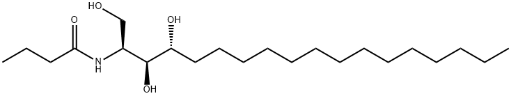 N-Butyroyl Phytosphingosine Struktur