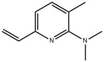 2-Pyridinamine,6-ethenyl-N,N,3-trimethyl-(9CI) Struktur