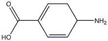 1,5-Cyclohexadiene-1-carboxylicacid,4-amino-(9CI) Struktur