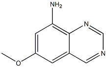 8-Quinazolinamine,6-methoxy-(9CI) Struktur