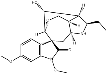 14-Hydroxy-11-methoxygelsedine Struktur