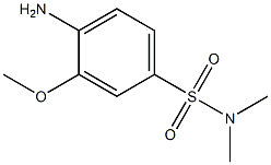 o-Anisidine-5-sulfonic acid N-dimethylamide (NH2=1) Struktur