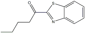 1-Pentanone,1-(2-benzothiazolyl)-(9CI) Struktur