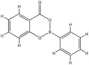 2-Phenyl-4H-1,3,2-benzodioxaborin-4-one Struktur