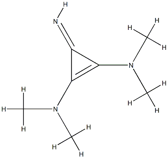 1-Cyclopropene-1,2-diamine,3-imino-N,N,N,N-tetramethyl-(9CI) Struktur