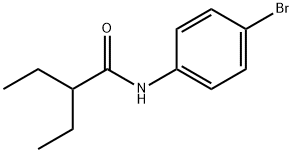 N-(4-bromophenyl)-2-ethylbutanamide Struktur