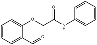 2-(2-formylphenoxy)-N-phenylacetamide Struktur