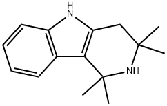 1,1,3,3-Tetramethyl-1,2,3,4-tetrahydro-γ-carboline Struktur