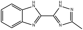 1H-Benzimidazole,2-(5-methyl-1H-1,2,4-triazol-3-yl)-(9CI) Struktur