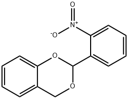 4H-1,3-Benzodioxin,2-(2-nitrophenyl)-(9CI) Struktur