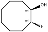 Cyclooctanol, 2-fluoro-, (1R,2R)-rel- (9CI) Struktur