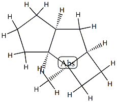 Cyclobuta[a]pentalene, decahydro-2a-methyl-, (2aR,2bS,5aS,6aR)-rel- (9CI) Struktur